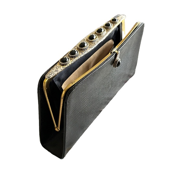 Amazing  Manon Vintage Clutch 1950 - Picture 5 of 9